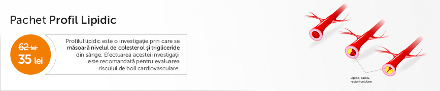 Pachet promotional analize - Profil Lipidic